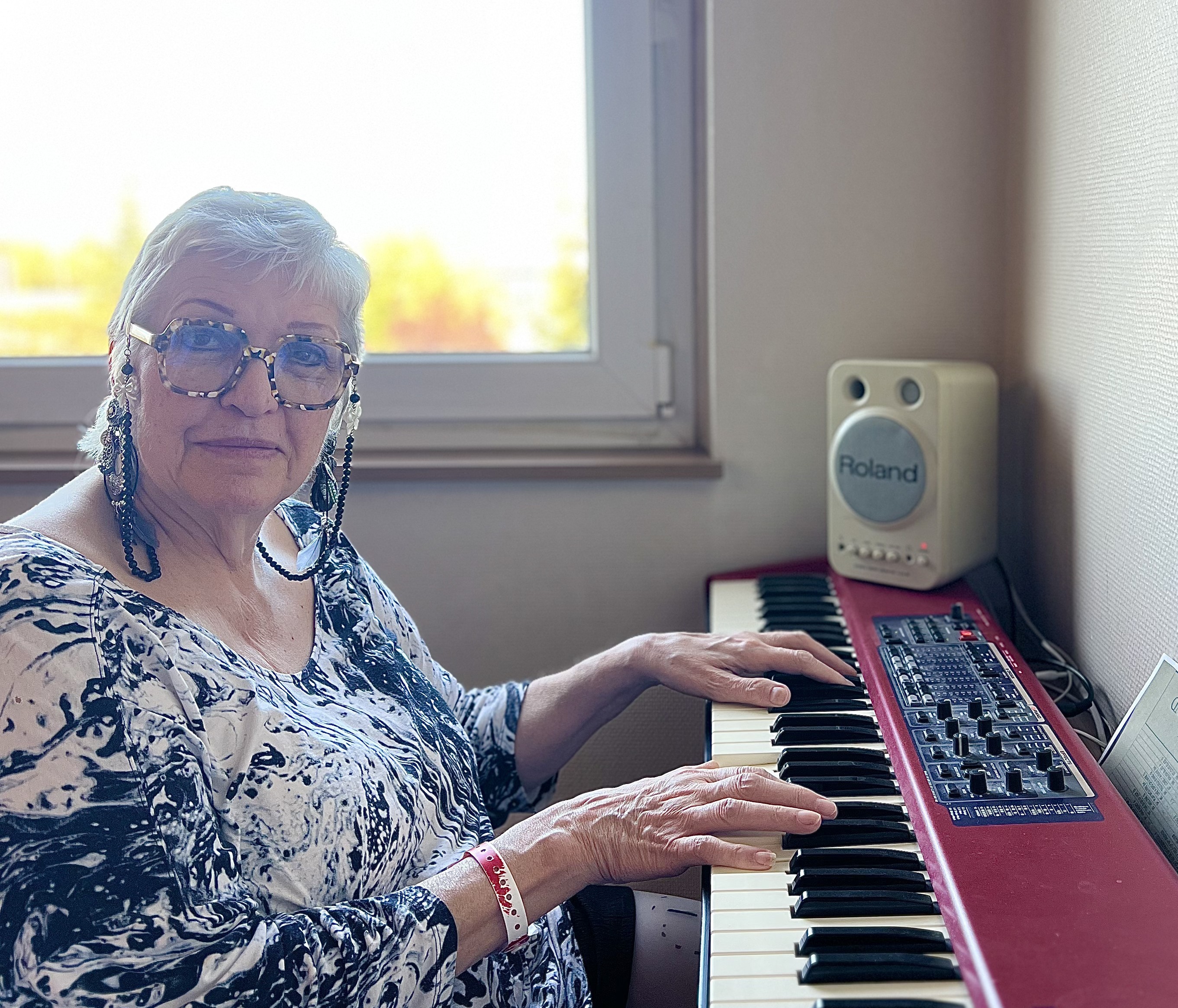 Patiente SMR Mme NABET hôpital privé de l'Est Lyonnais HPEL